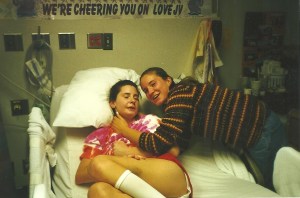 me and Katie; November 5, 1997